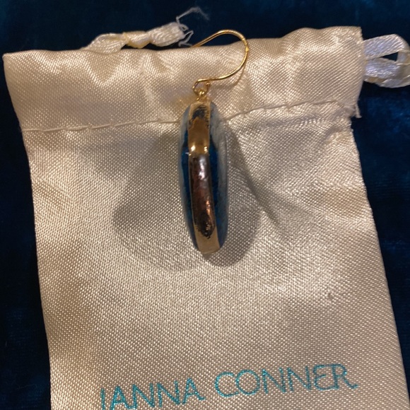 Janna Conner Designs Chrysocolla Stone Earrings - Picture 2 of 2